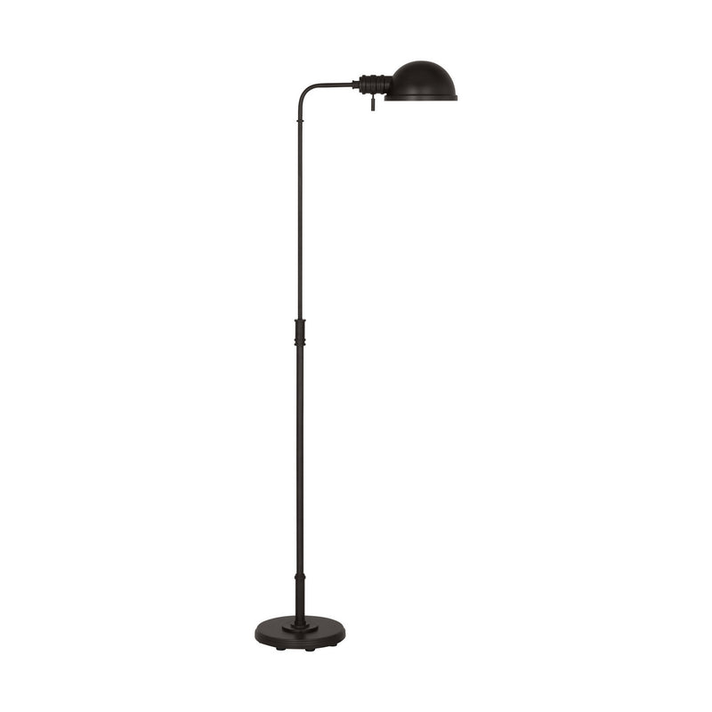 One Light Floor Lamp<br /><span style="color:#4AB0CE;">Entrega: 4-10 dias en USA</span><br /><span style="color:#4AB0CE;font-size:60%;">PREGUNTE POR ENTREGA EN PANAMA</span><br />Collection: Belmont<br />Finish: Aged Iron