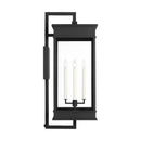 Four Light Outdoor Wall Sconce<br /><span style="color:#4AB0CE;">Entrega: 4-10 dias en USA</span><br /><span style="color:#4AB0CE;font-size:60%;">PREGUNTE POR ENTREGA EN PANAMA</span><br />Collection: Cupertino<br />Finish: Textured Black