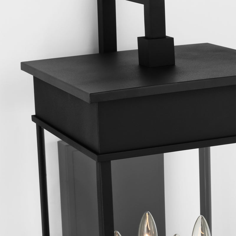 Four Light Outdoor Wall Sconce<br /><span style="color:#4AB0CE;">Entrega: 4-10 dias en USA</span><br /><span style="color:#4AB0CE;font-size:60%;">PREGUNTE POR ENTREGA EN PANAMA</span><br />Collection: Cupertino<br />Finish: Textured Black