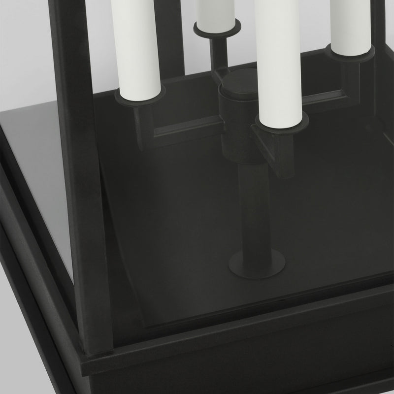 Four Light Outdoor Wall Sconce<br /><span style="color:#4AB0CE;">Entrega: 4-10 dias en USA</span><br /><span style="color:#4AB0CE;font-size:60%;">PREGUNTE POR ENTREGA EN PANAMA</span><br />Collection: Cupertino<br />Finish: Textured Black