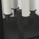 Four Light Outdoor Wall Sconce<br /><span style="color:#4AB0CE;">Entrega: 4-10 dias en USA</span><br /><span style="color:#4AB0CE;font-size:60%;">PREGUNTE POR ENTREGA EN PANAMA</span><br />Collection: Cupertino<br />Finish: Textured Black