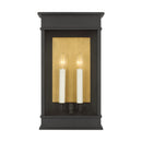 Two Light Outdoor Wall Sconce<br /><span style="color:#4AB0CE;">Entrega: 4-10 dias en USA</span><br /><span style="color:#4AB0CE;font-size:60%;">PREGUNTE POR ENTREGA EN PANAMA</span><br />Collection: Cupertino<br />Finish: Textured Black