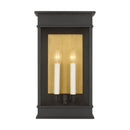 Two Light Outdoor Wall Sconce<br /><span style="color:#4AB0CE;">Entrega: 4-10 dias en USA</span><br /><span style="color:#4AB0CE;font-size:60%;">PREGUNTE POR ENTREGA EN PANAMA</span><br />Collection: Cupertino<br />Finish: Textured Black