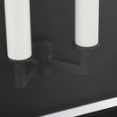 Two Light Outdoor Wall Sconce<br /><span style="color:#4AB0CE;">Entrega: 4-10 dias en USA</span><br /><span style="color:#4AB0CE;font-size:60%;">PREGUNTE POR ENTREGA EN PANAMA</span><br />Collection: Cupertino<br />Finish: Textured Black