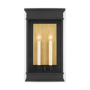 Two Light Outdoor Wall Sconce<br /><span style="color:#4AB0CE;">Entrega: 4-10 dias en USA</span><br /><span style="color:#4AB0CE;font-size:60%;">PREGUNTE POR ENTREGA EN PANAMA</span><br />Collection: Cupertino<br />Finish: Textured Black
