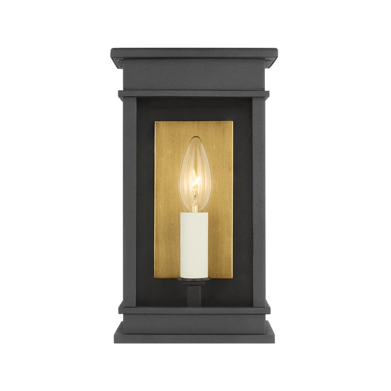 One Light Outdoor Wall Sconce<br /><span style="color:#4AB0CE;">Entrega: 4-10 dias en USA</span><br /><span style="color:#4AB0CE;font-size:60%;">PREGUNTE POR ENTREGA EN PANAMA</span><br />Collection: Cupertino<br />Finish: Textured Black