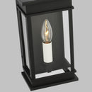 One Light Outdoor Wall Sconce<br /><span style="color:#4AB0CE;">Entrega: 4-10 dias en USA</span><br /><span style="color:#4AB0CE;font-size:60%;">PREGUNTE POR ENTREGA EN PANAMA</span><br />Collection: Cupertino<br />Finish: Textured Black