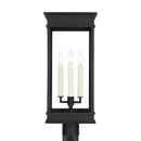 Four Light Outdoor Post Lantern<br /><span style="color:#4AB0CE;">Entrega: 4-10 dias en USA</span><br /><span style="color:#4AB0CE;font-size:60%;">PREGUNTE POR ENTREGA EN PANAMA</span><br />Collection: Cupertino<br />Finish: Textured Black