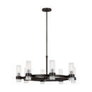 Eight Light Chandelier<br /><span style="color:#4AB0CE;">Entrega: 4-10 dias en USA</span><br /><span style="color:#4AB0CE;font-size:60%;">PREGUNTE POR ENTREGA EN PANAMA</span><br />Collection: Geneva<br />Finish: Aged Iron