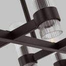 Ten Light Chandelier<br /><span style="color:#4AB0CE;">Entrega: 4-10 dias en USA</span><br /><span style="color:#4AB0CE;font-size:60%;">PREGUNTE POR ENTREGA EN PANAMA</span><br />Collection: Geneva<br />Finish: Aged Iron