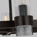 Eight Light Chandelier<br /><span style="color:#4AB0CE;">Entrega: 4-10 dias en USA</span><br /><span style="color:#4AB0CE;font-size:60%;">PREGUNTE POR ENTREGA EN PANAMA</span><br />Collection: Geneva<br />Finish: Aged Iron