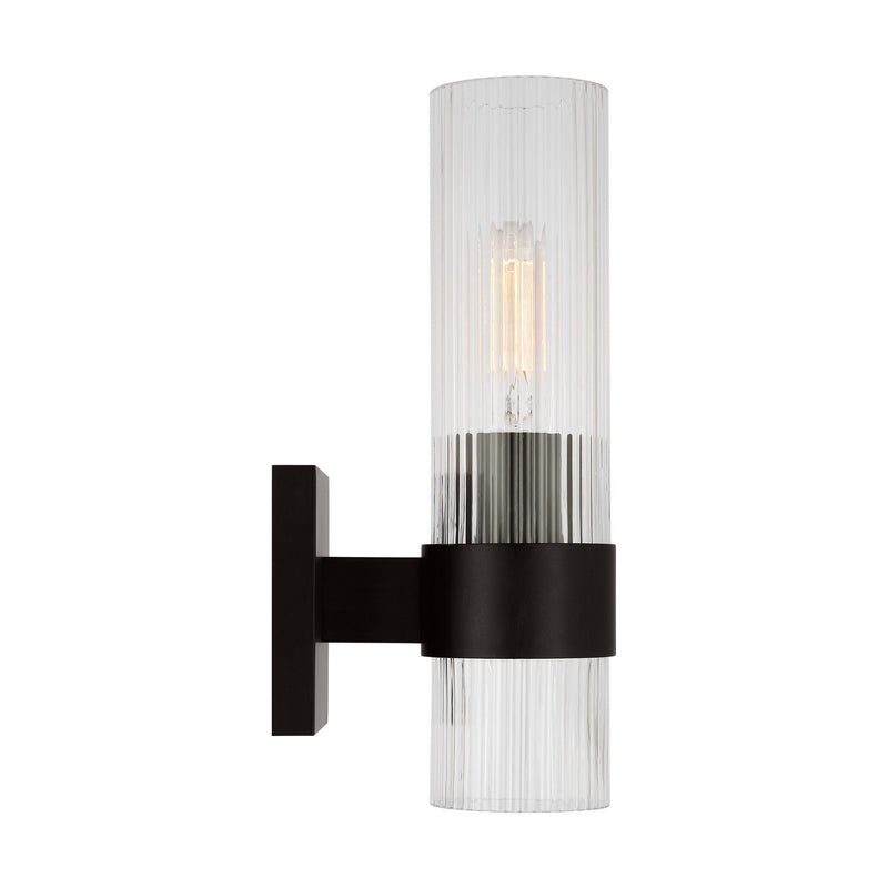 One Light Bath Vanity<br /><span style="color:#4AB0CE;">Entrega: 4-10 dias en USA</span><br /><span style="color:#4AB0CE;font-size:60%;">PREGUNTE POR ENTREGA EN PANAMA</span><br />Collection: Geneva<br />Finish: Aged Iron