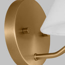 Visual Comfort Studio - DJW1001SB - One Light Bath Vanity - Burke - Satin Brass