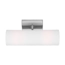 Visual Comfort Studio - DJW1022BS - Two Light Wall Sconce - Capalino - Brushed Steel