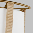 Visual Comfort Studio - DJP1002SB - Two Light Pendant - Cortes - Satin Brass