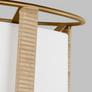 Visual Comfort Studio - DJP1002SB - Two Light Pendant - Cortes - Satin Brass