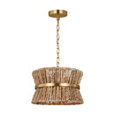 Two Light Pendant<br /><span style="color:#4AB0CE;">Entrega: 4-10 dias en USA</span><br /><span style="color:#4AB0CE;font-size:60%;">PREGUNTE POR ENTREGA EN PANAMA</span><br />Collection: Thurlo<br />Finish: Satin Brass