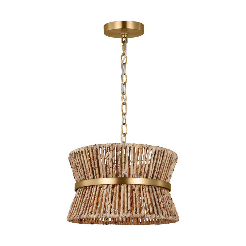 Two Light Pendant<br /><span style="color:#4AB0CE;">Entrega: 4-10 dias en USA</span><br /><span style="color:#4AB0CE;font-size:60%;">PREGUNTE POR ENTREGA EN PANAMA</span><br />Collection: Thurlo<br />Finish: Satin Brass