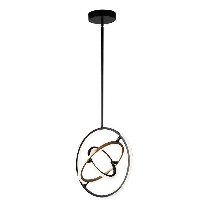 LED Pendant<br /><span style="color:#4AB0CE;">Entrega: 4-10 dias en USA</span><br /><span style="color:#4AB0CE;font-size:60%;">PREGUNTE POR ENTREGA EN PANAMA</span><br />Collection: Trilogy<br />Finish: Black & Brass