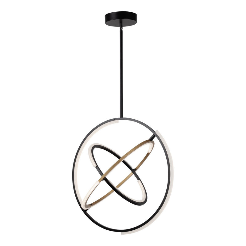 LED Pendant<br /><span style="color:#4AB0CE;">Entrega: 4-10 dias en USA</span><br /><span style="color:#4AB0CE;font-size:60%;">PREGUNTE POR ENTREGA EN PANAMA</span><br />Collection: Trilogy<br />Finish: Black & Brass