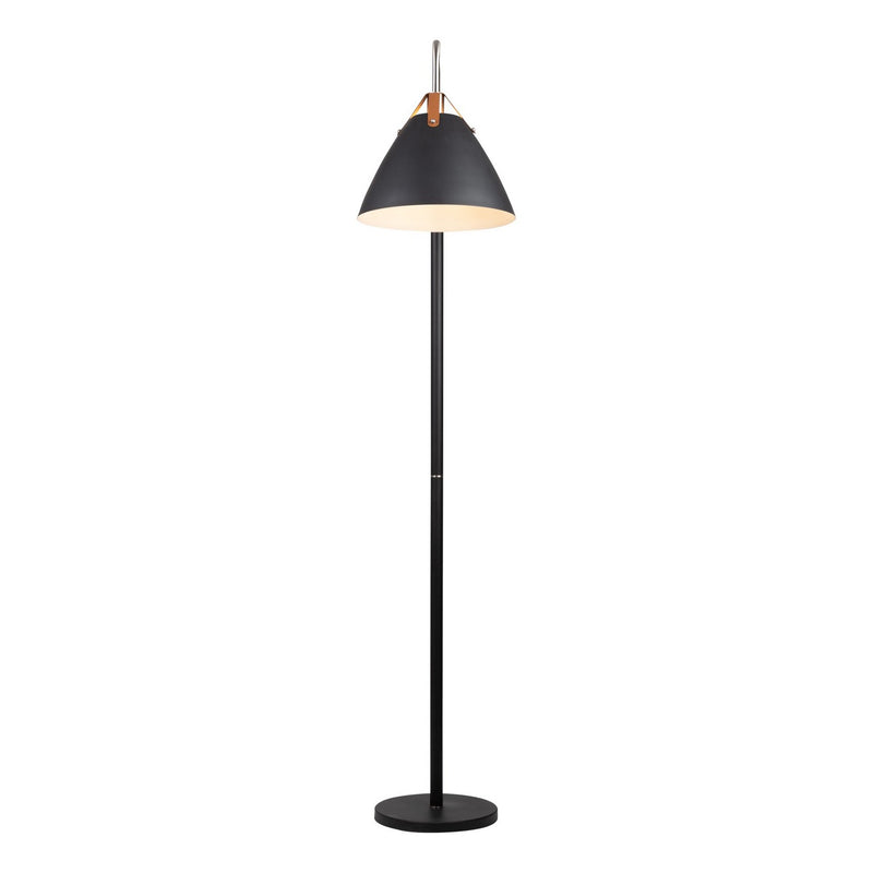 One Light Floor Lamp<br /><span style="color:#4AB0CE;">Entrega: 4-10 dias en USA</span><br /><span style="color:#4AB0CE;font-size:60%;">PREGUNTE POR ENTREGA EN PANAMA</span><br />Collection: Tote<br />Finish: Black & Brass