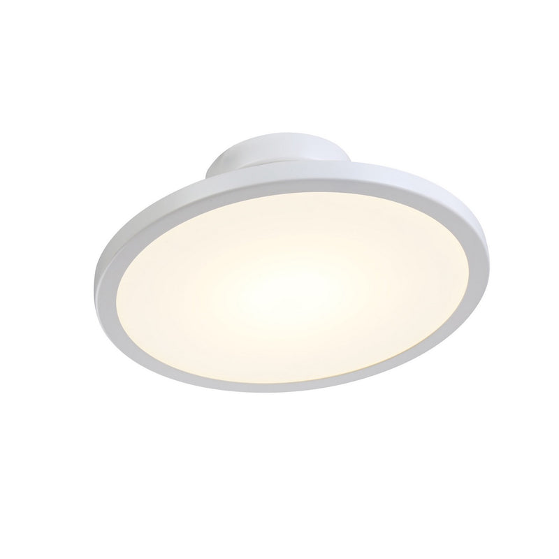 LED Flush Mount<br /><span style="color:#4AB0CE;">Entrega: 4-10 dias en USA</span><br /><span style="color:#4AB0CE;font-size:60%;">PREGUNTE POR ENTREGA EN PANAMA</span><br />Collection: Lucida<br />Finish: White