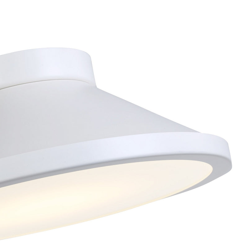 Artcraft Canada - AC7021WH - LED Flush Mount - Lucida - White