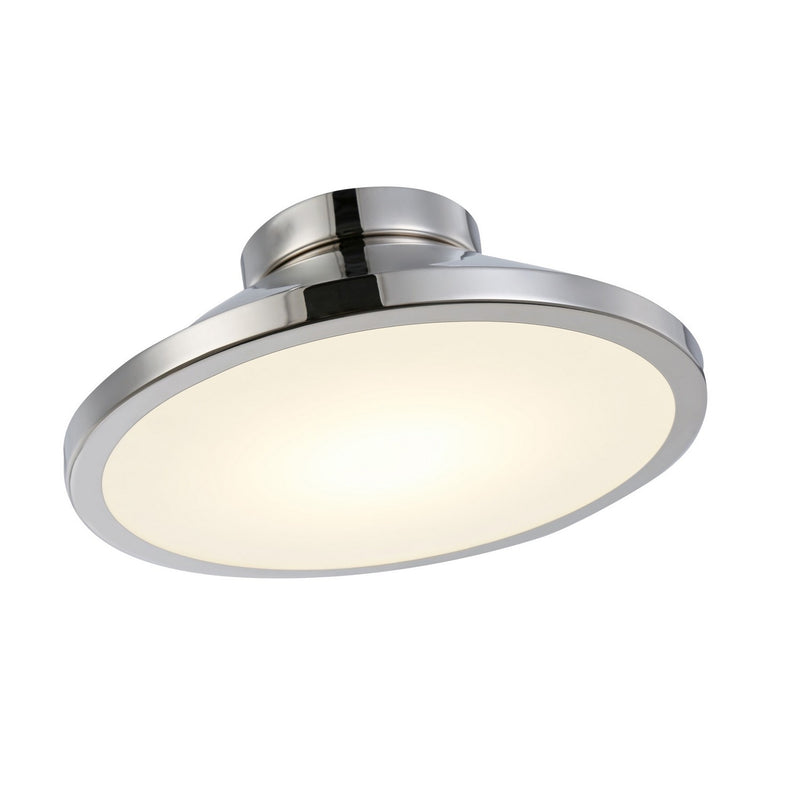 LED Flush Mount<br /><span style="color:#4AB0CE;">Entrega: 4-10 dias en USA</span><br /><span style="color:#4AB0CE;font-size:60%;">PREGUNTE POR ENTREGA EN PANAMA</span><br />Collection: Lucida<br />Finish: Nickel