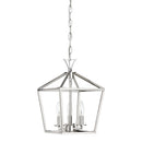 Three Light Pendant<br /><span style="color:#4AB0CE;">Entrega: 3-4 semanas en USA</span><br /><span style="color:#4AB0CE;font-size:60%;">PREGUNTE POR ENTREGA EN PANAMA</span><br />Collection: Townsend<br />Finish: Polished Nickel