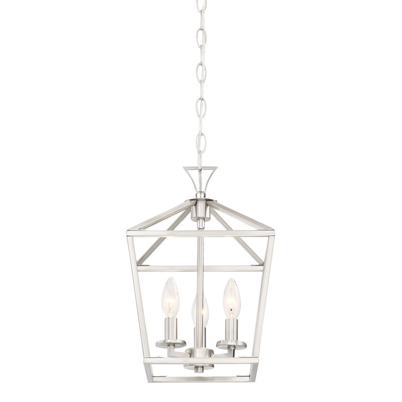 Savoy House - 3-420-3-SN - Three Light Pendant - Townsend - Satin Nickel