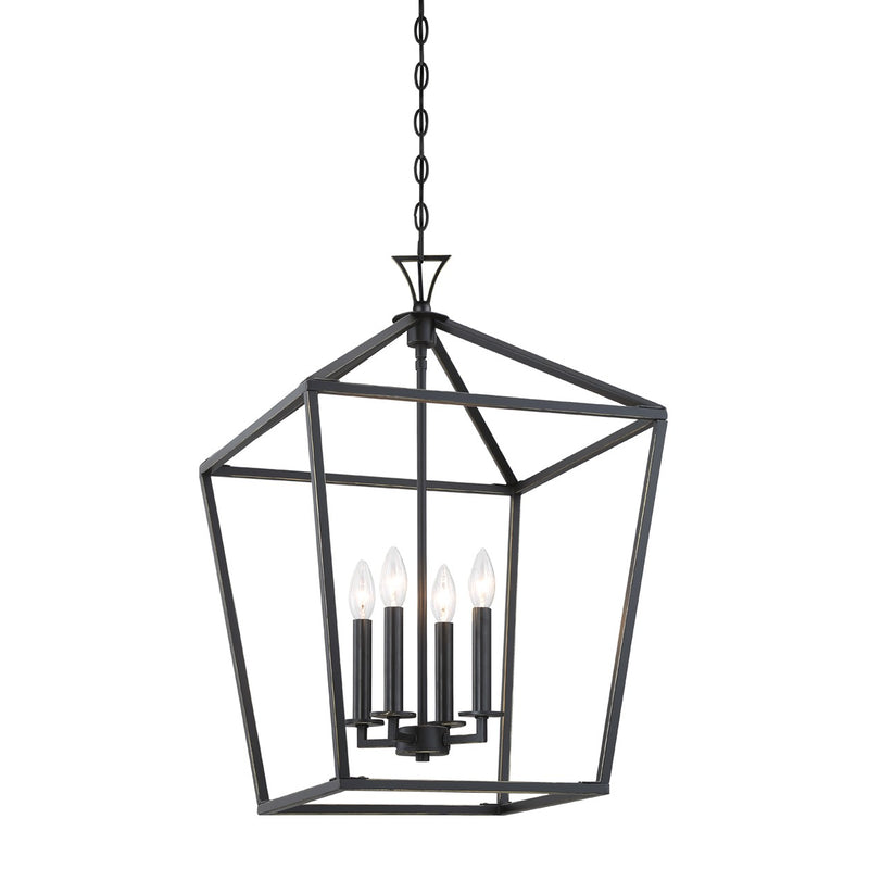 Four Light Pendant<br /><span style="color:#4AB0CE;">Entrega: 4-10 dias en USA</span><br /><span style="color:#4AB0CE;font-size:60%;">PREGUNTE POR ENTREGA EN PANAMA</span><br />Collection: Townsend<br />Finish: Classic Bronze