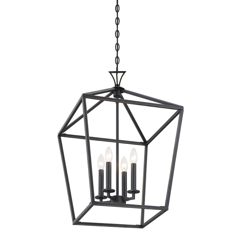 Four Light Pendant<br /><span style="color:#4AB0CE;">Entrega: 4-10 dias en USA</span><br /><span style="color:#4AB0CE;font-size:60%;">PREGUNTE POR ENTREGA EN PANAMA</span><br />Collection: Townsend<br />Finish: Classic Bronze