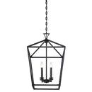 Savoy House - 3-421-4-89 - Four Light Pendant - Townsend - Matte Black