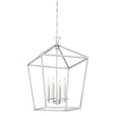 Four Light Pendant<br /><span style="color:#4AB0CE;">Entrega: 4-10 dias en USA</span><br /><span style="color:#4AB0CE;font-size:60%;">PREGUNTE POR ENTREGA EN PANAMA</span><br />Collection: Townsend<br />Finish: Satin Nickel