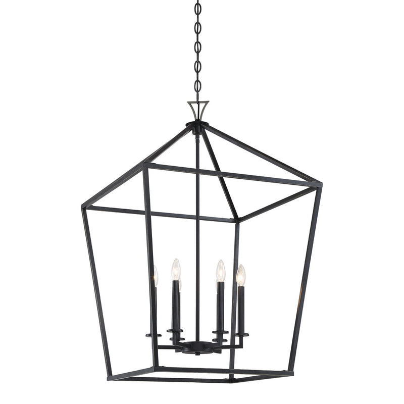 Six Light Pendant<br /><span style="color:#4AB0CE;">Entrega: 4-10 dias en USA</span><br /><span style="color:#4AB0CE;font-size:60%;">PREGUNTE POR ENTREGA EN PANAMA</span><br />Collection: Townsend<br />Finish: Classic Bronze