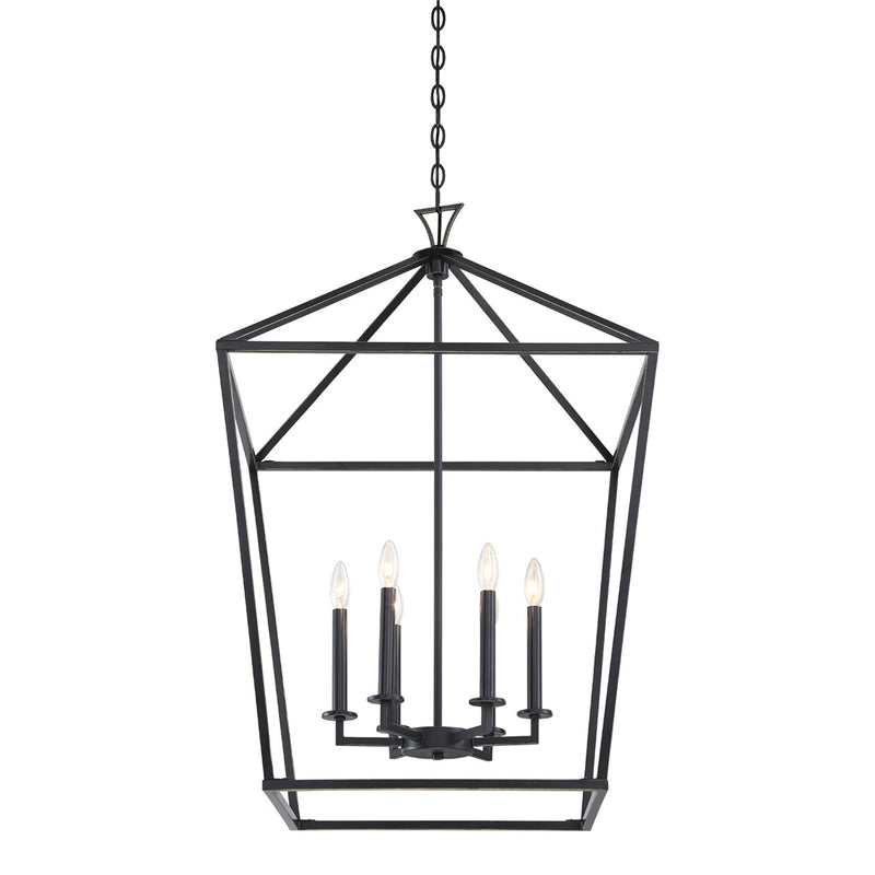 Savoy House - 3-422-6-44 - Six Light Pendant - Townsend - Classic Bronze