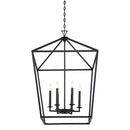 Savoy House - 3-422-6-89 - Six Light Pendant - Townsend - Matte Black