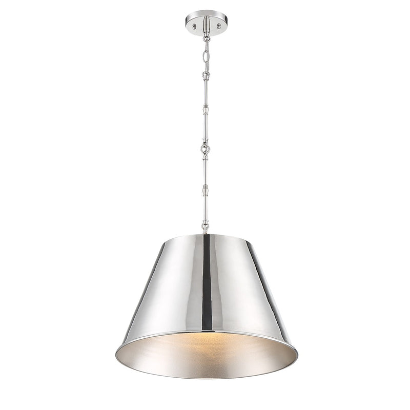 Savoy House - 7-231-1-109 - One Light Pendant - Alden - Polished Nickel