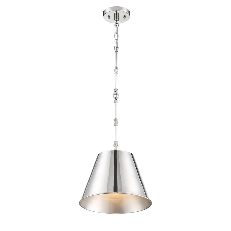 Savoy House - 7-232-1-109 - One Light Pendant - Alden - Polished Nickel