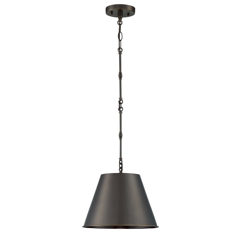 One Light Pendant<br /><span style="color:#4AB0CE;">Entrega: 4-10 dias en USA</span><br /><span style="color:#4AB0CE;font-size:60%;">PREGUNTE POR ENTREGA EN PANAMA</span><br />Collection: Alden<br />Finish: Old Bronze