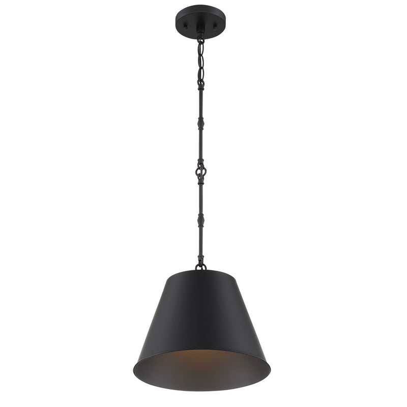 Savoy House - 7-232-1-89 - One Light Pendant - Alden - Matte Black