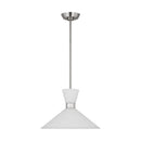 One Light Pendant<br /><span style="color:#4AB0CE;">Entrega: 9-10 semanas en USA</span><br /><span style="color:#4AB0CE;font-size:60%;">PREGUNTE POR ENTREGA EN PANAMA</span><br />Collection: Belcarra<br />Finish: Brushed Steel