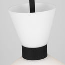 One Light Pendant<br /><span style="color:#4AB0CE;">Entrega: 4-10 dias en USA</span><br /><span style="color:#4AB0CE;font-size:60%;">PREGUNTE POR ENTREGA EN PANAMA</span><br />Collection: Belcarra<br />Finish: Midnight Black