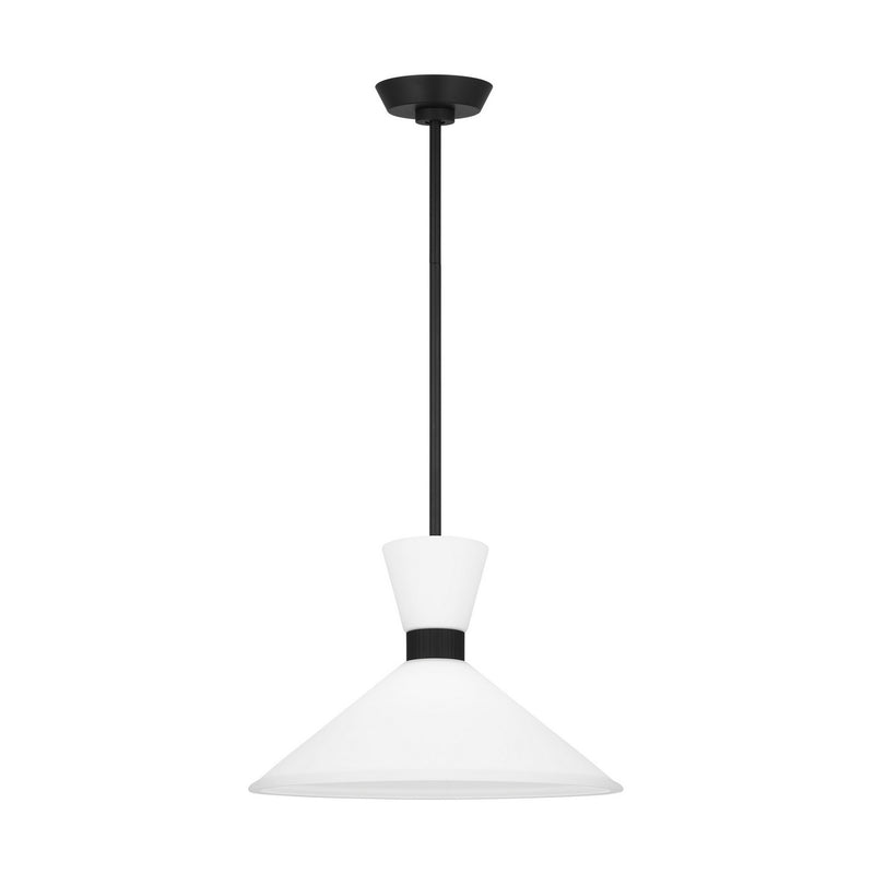 One Light Pendant<br /><span style="color:#4AB0CE;">Entrega: 4-10 dias en USA</span><br /><span style="color:#4AB0CE;font-size:60%;">PREGUNTE POR ENTREGA EN PANAMA</span><br />Collection: Belcarra<br />Finish: Midnight Black