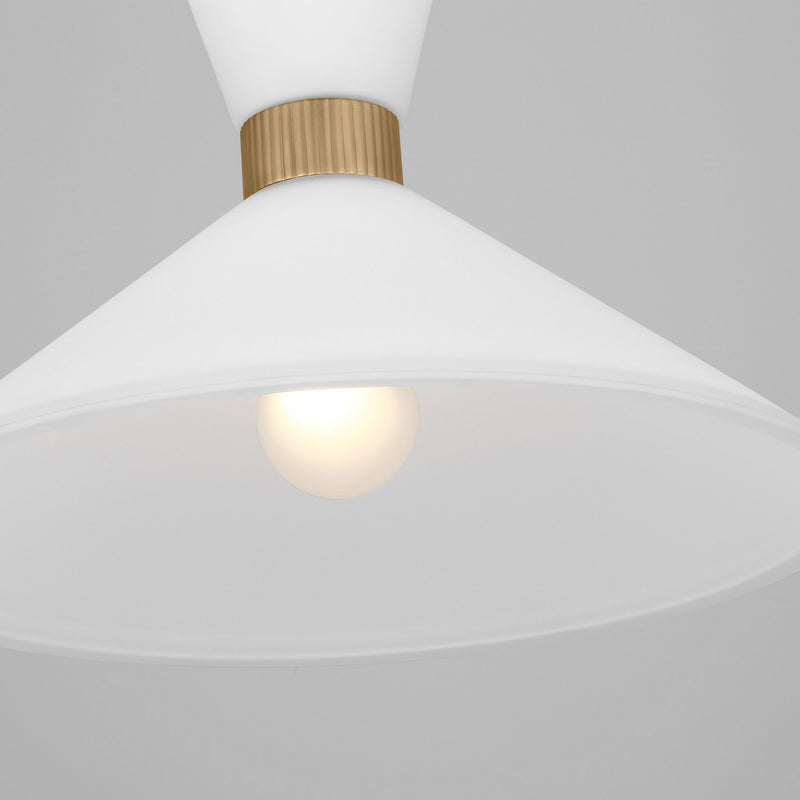 One Light Pendant<br /><span style="color:#4AB0CE;">Entrega: 4-10 dias en USA</span><br /><span style="color:#4AB0CE;font-size:60%;">PREGUNTE POR ENTREGA EN PANAMA</span><br />Collection: Belcarra<br />Finish: Satin Brass