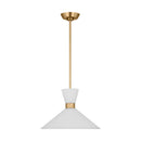 One Light Pendant<br /><span style="color:#4AB0CE;">Entrega: 4-10 dias en USA</span><br /><span style="color:#4AB0CE;font-size:60%;">PREGUNTE POR ENTREGA EN PANAMA</span><br />Collection: Belcarra<br />Finish: Satin Brass