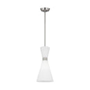One Light Pendant<br /><span style="color:#4AB0CE;">Entrega: 6-7 semanas en USA</span><br /><span style="color:#4AB0CE;font-size:60%;">PREGUNTE POR ENTREGA EN PANAMA</span><br />Collection: Belcarra<br />Finish: Brushed Steel