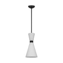 Visual Comfort Studio - DJP1101MBK - One Light Pendant - Belcarra - Midnight Black
