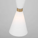 One Light Pendant<br /><span style="color:#4AB0CE;">Entrega: 4-10 dias en USA</span><br /><span style="color:#4AB0CE;font-size:60%;">PREGUNTE POR ENTREGA EN PANAMA</span><br />Collection: Belcarra<br />Finish: Satin Brass