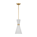 One Light Pendant<br /><span style="color:#4AB0CE;">Entrega: 1-2 semanas en USA</span><br /><span style="color:#4AB0CE;font-size:60%;">PREGUNTE POR ENTREGA EN PANAMA</span><br />Collection: Belcarra<br />Finish: Satin Brass
